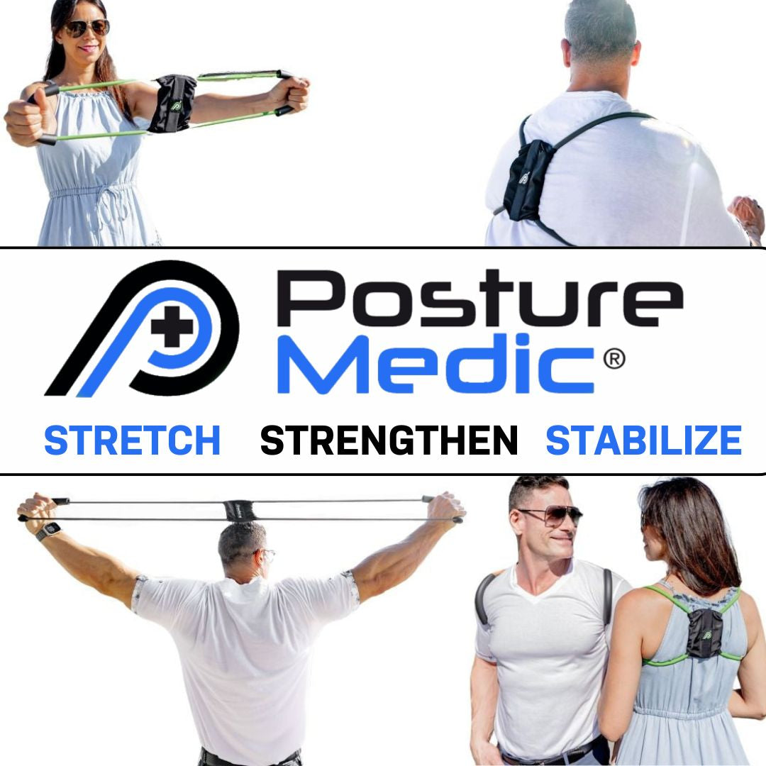 PostureMedic Posture Corrector - Stretch Strengthen Stabilize