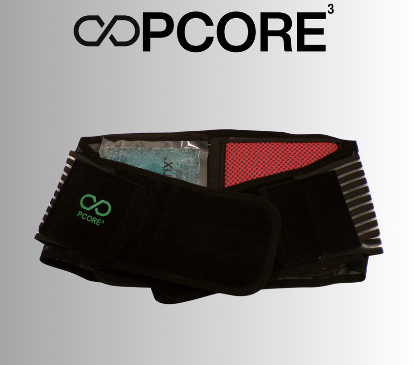 PCore Back Brace with Ice & Heat Therapy - Lower Back Support ...
