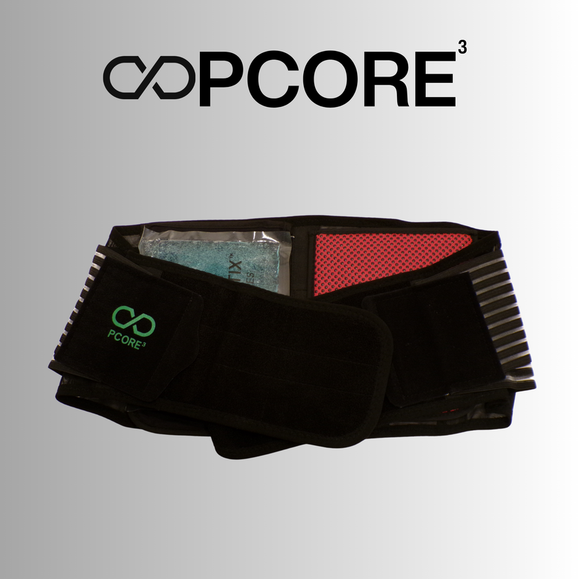 PCore Back Brace with Ice & Heat Therapy - Lower Back Support ...